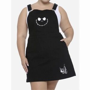 The Nightmare Before Christmas Jack Back Bow Skirtall Skirt Size XL Black‎  NWT